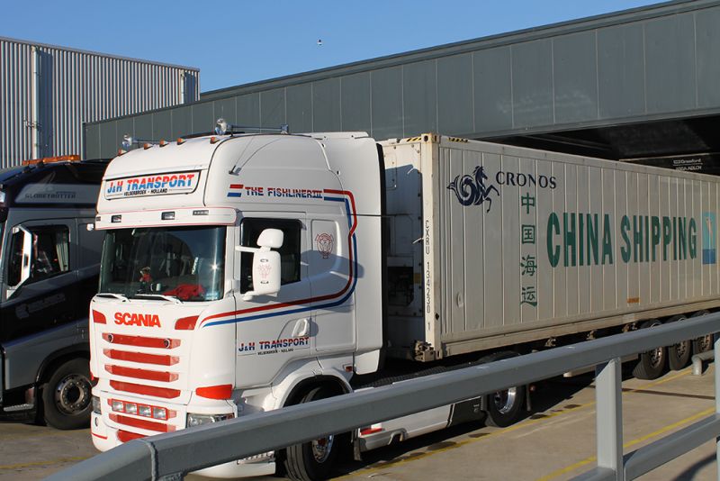 J&H Transport container vervoer